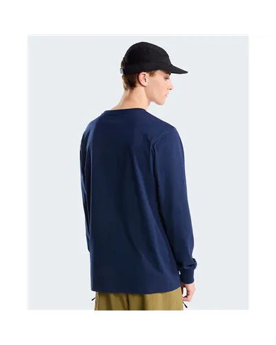 The North Face Evolution Simple Dome Maglia Maniche Lunghe Uomo, Summit Navy