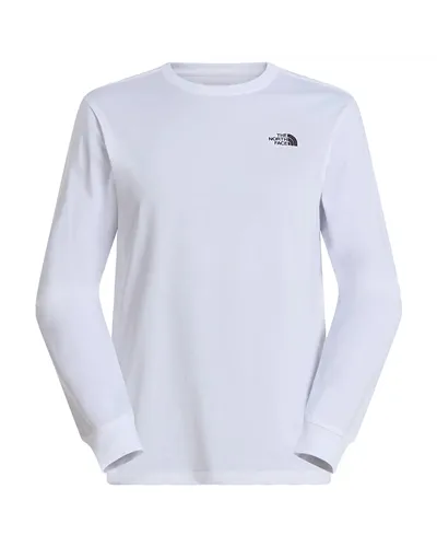 The North Face Evolution Simple Dome Maglia Maniche Lunghe Uomo, TNF White