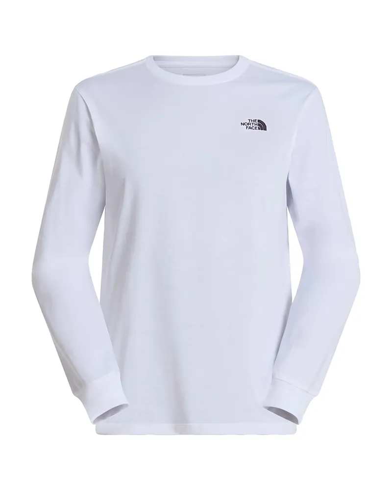 The North Face Evolution Simple Dome Men's Long Sleeve Jersey, TNF White