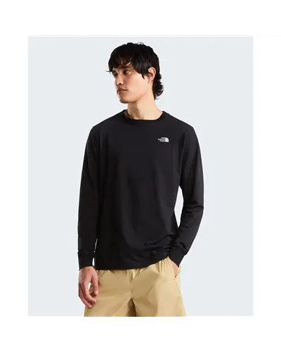 The North Face Evolution Simple Dome Maglia Maniche Lunghe Uomo, TNF Black