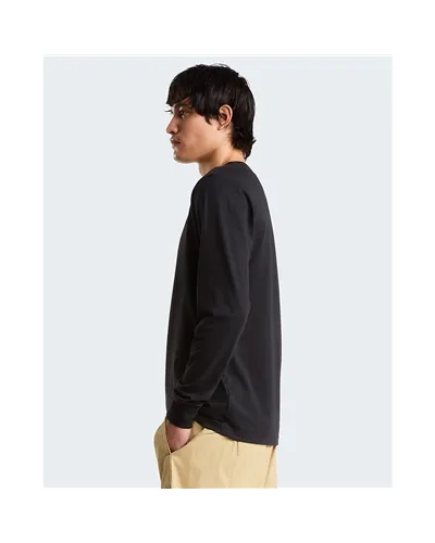 The North Face Evolution Simple Dome Men's Long Sleeve Jersey, TNF Black
