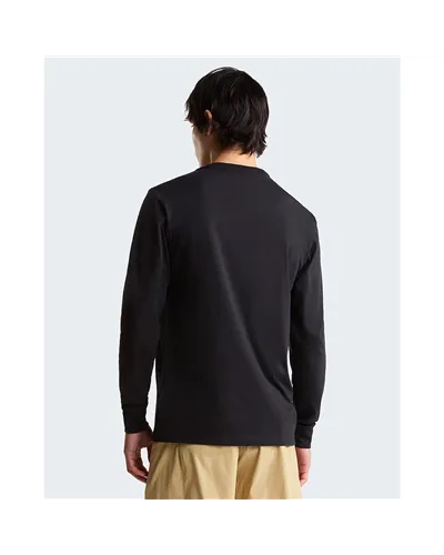 The North Face Evolution Simple Dome Men's Long Sleeve Jersey, TNF Black