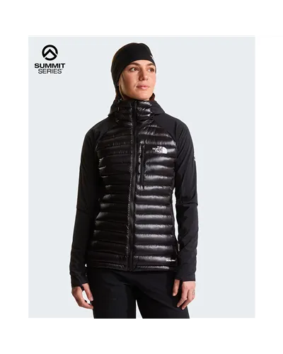 The North Face Summit Breithorn LT Hybrid RDS Women's Packable Hooded Jacket, TNF Black