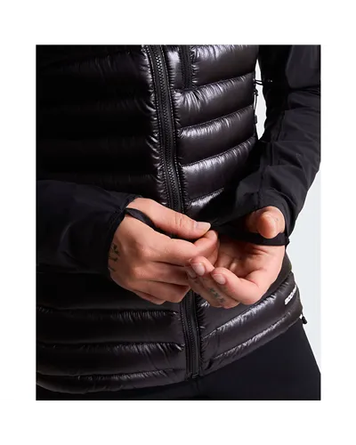 The North Face Summit Breithorn LT Hybrid RDS Women's Packable Hooded Jacket, TNF Black