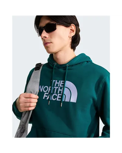 The North Face Essential Drew Peak Felpa con Cappuccio Uomo, Pacific Teal