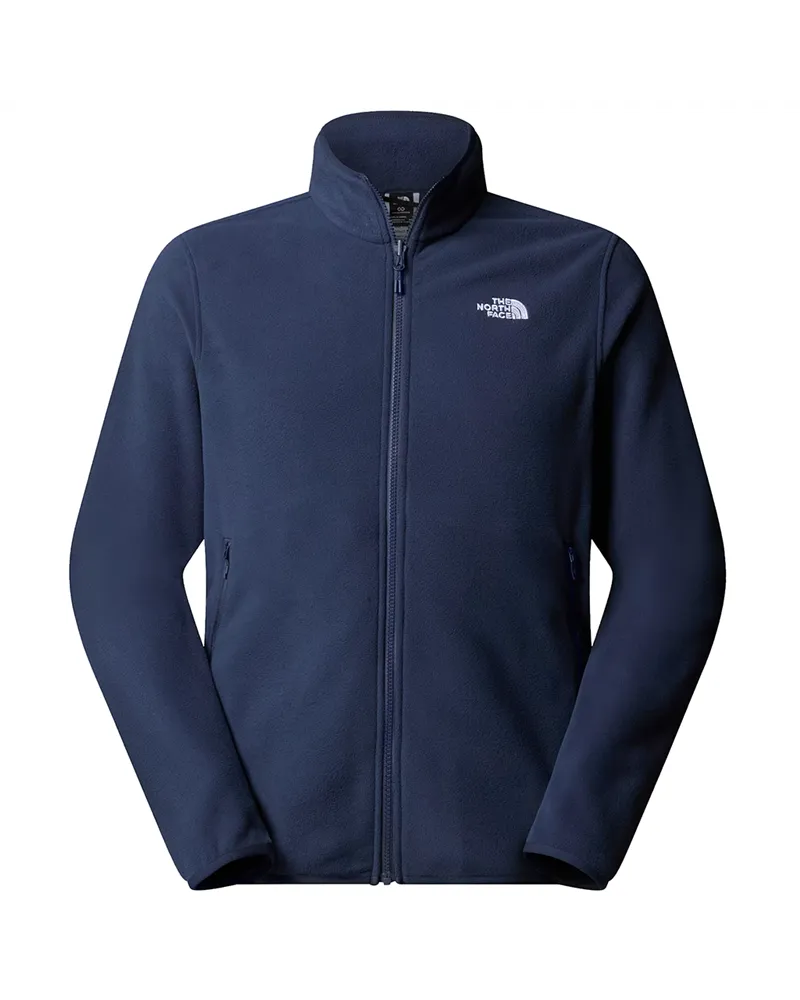The North Face Glacier Men's Full-Zip Fleece, Summit Navy