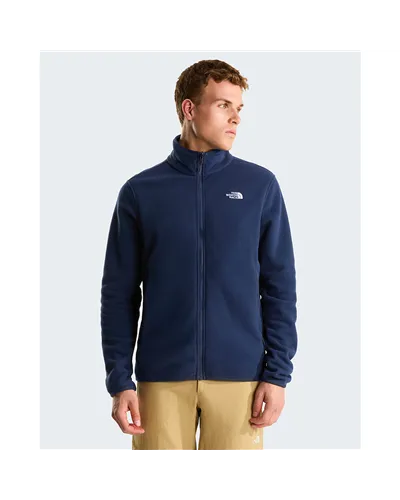 The North Face Glacier Fleece Pile Uomo Full Zip, Summit Navy