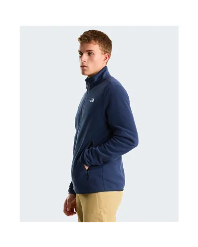 The North Face Glacier Men's Full-Zip Fleece, Summit Navy
