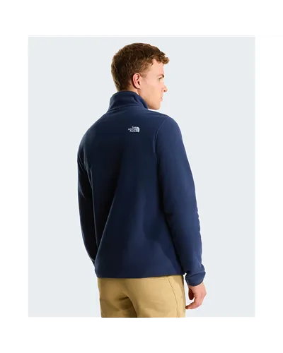 The North Face Glacier Men's Full-Zip Fleece, Summit Navy