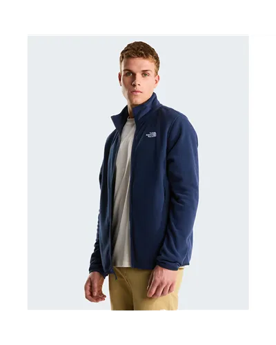 The North Face Glacier Fleece Pile Uomo Full Zip, Summit Navy