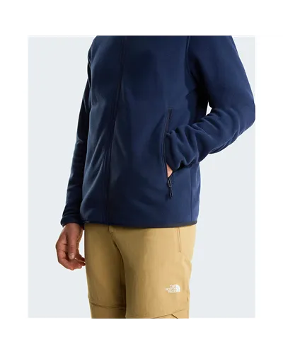 The North Face Glacier Men's Full-Zip Fleece, Summit Navy