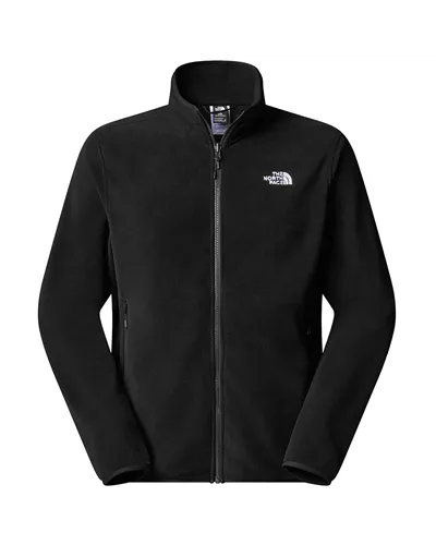The North Face Glacier Fleece Pile Uomo Full Zip, TNF Black