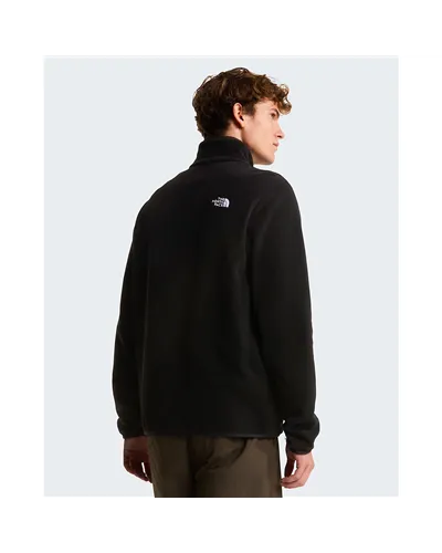 The North Face Glacier Fleece Pile Uomo Full Zip, TNF Black