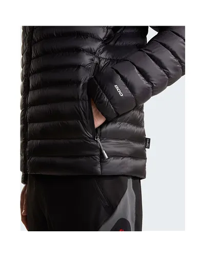 The North Face Bettaforca LT WindWall Men's Hooded Down Jacket, TNF Black/Smoked Pearl