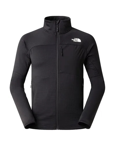 The North Face Stormgap Polartec Power Grid Men's Full-Zip Midlayer Jacket, TNF Black