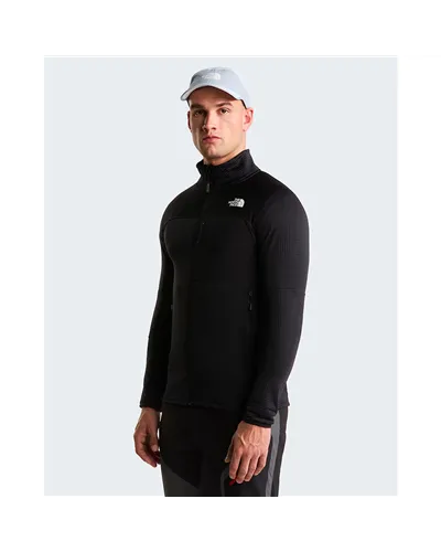 The North Face Stormgap Polartec Power Grid Men's Full-Zip Midlayer Jacket, TNF Black