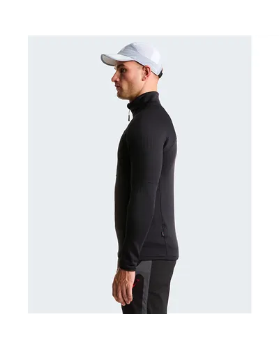 The North Face Stormgap Polartec Power Grid Men's Full-Zip Midlayer Jacket, TNF Black