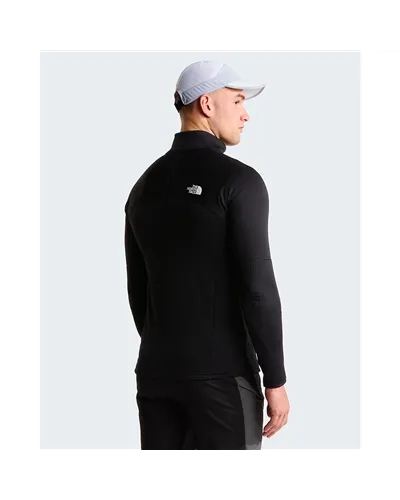 The North Face Stormgap Polartec Power Grid Men's Full-Zip Midlayer Jacket, TNF Black