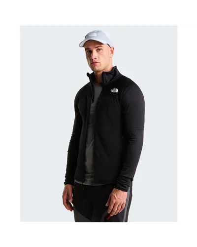 The North Face Stormgap Polartec Power Grid Giacca Midlayer Uomo Full Zip, TNF Black