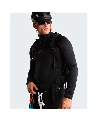 The North Face Stormgap Polartec Power Grid Men's Full-Zip Midlayer Jacket, TNF Black