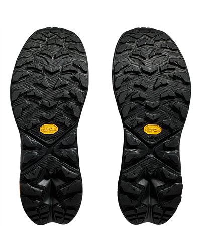 Hoka Anacapa 2 Low GTX Gore-Tex Women's Hiking Shoes, Black/Black (Nubuck Leather)