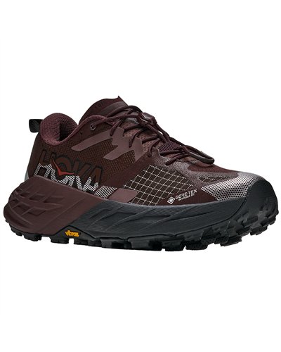 Hoka Speedgoat 7 GTX Gore-Tex Women's Trail Running Shoes, Deep Mauve/Black