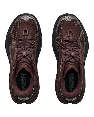 Hoka Speedgoat 7 GTX Gore-Tex Women's Trail Running Shoes, Deep Mauve/Black