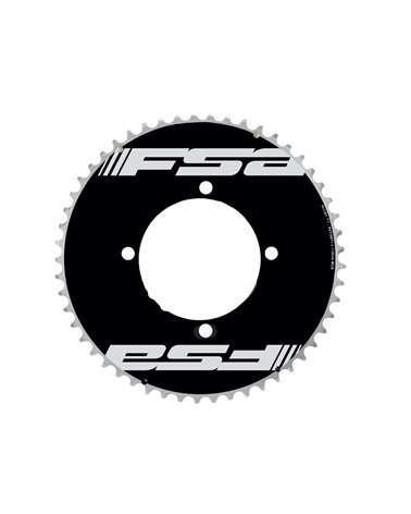 FSA Chainring Aero Wa299 Black BCD110X53T ( Only Compatible with Inner Chainring 39 Teeth)