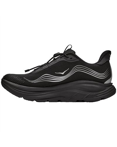 Hoka Clifton 11 GTX Gore-Tex Women's Running Shoes, Black/Black
