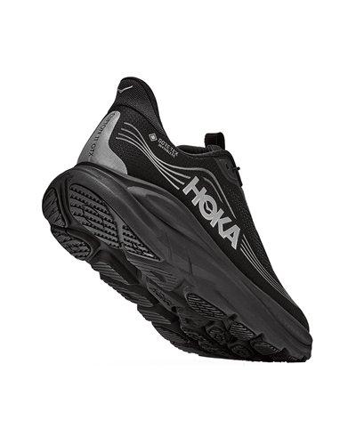 Hoka Clifton 11 GTX Gore-Tex Scarpe Running Donna, Black/Black