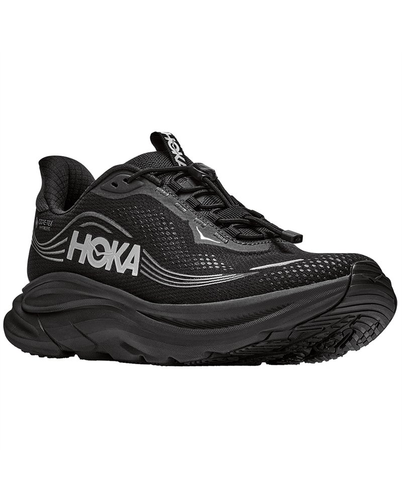 Hoka Clifton 11 GTX Gore-Tex Scarpe Running Uomo, Black/Black
