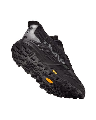 Hoka Speedgoat 7 GTX Gore-Tex Men's Trail Running Shoes, Black/Carbon Black