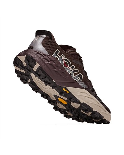 Hoka Speedgoat 7 GTX Gore-Tex Men's Trail Running Shoes, Spiced Chocolate/River Rock Grey