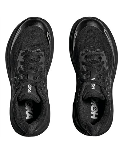 Hoka Clifton 10 Scarpe Running Junior, Black/Black