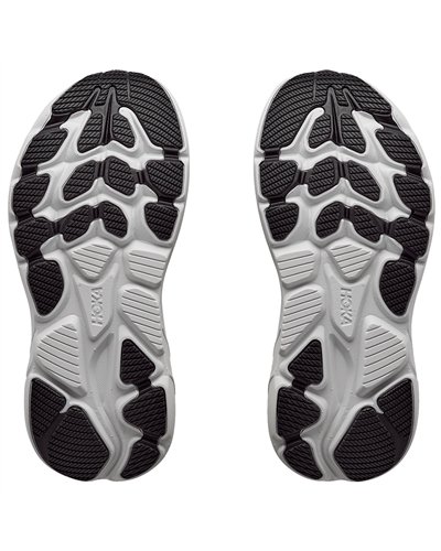 Hoka Clifton 10 Scarpe Running Kids, Black/Cosmic Grey