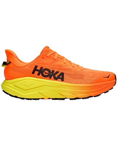 Hoka Challenger 8 Scarpe Trail Running Uomo, Neon Tangerine/Hoka Citrus