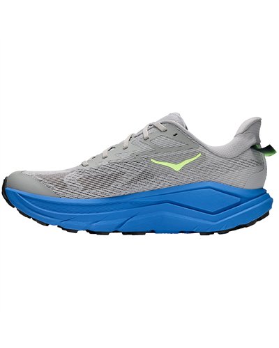 Hoka Challenger 8 Men's Trail Running Shoes, Stradust/Virtual Blue
