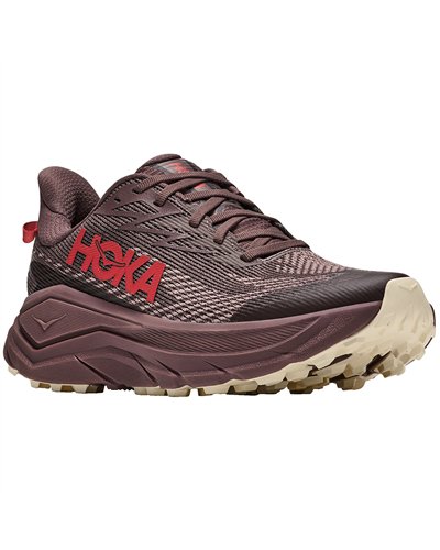 Hoka Challenger 8 GTX Gore-Tex Women's Trail Running Shoes, Smoky Quartz/Alabaster