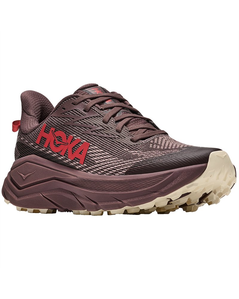 Hoka Challenger 8 GTX Gore-Tex Women's Trail Running Shoes, Smoky Quartz/Alabaster