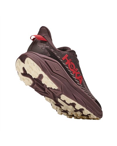 Hoka Challenger 8 GTX Gore-Tex Women's Trail Running Shoes, Smoky Quartz/Alabaster