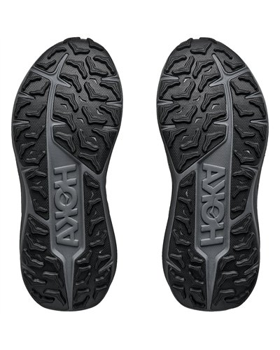 Hoka Stinson 8 Men's Trail Running Shoes, Black/Outer Orbit
