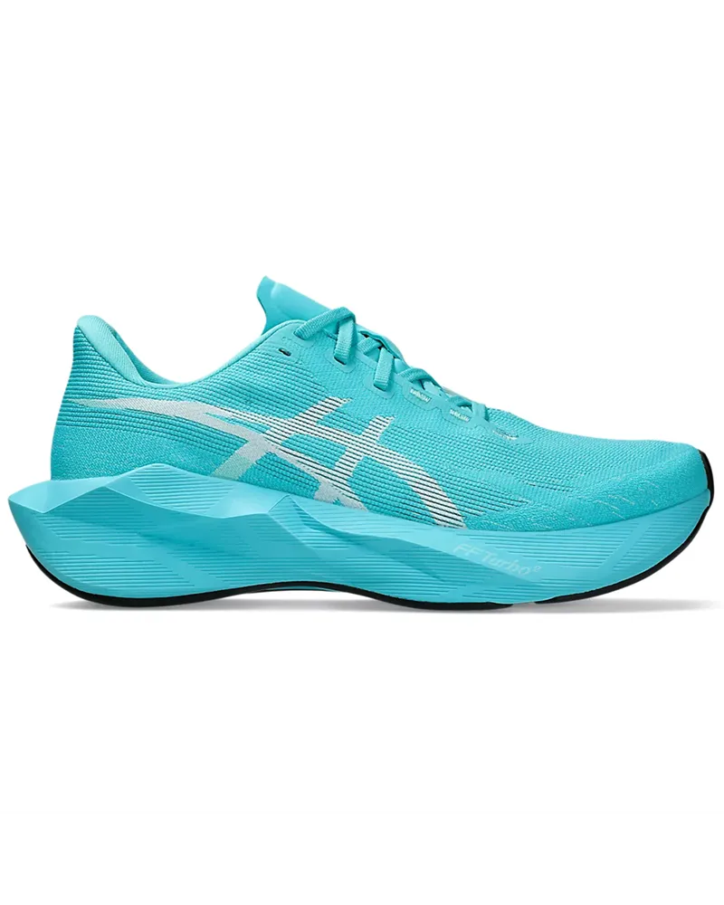 Asics Novablast 6 Scarpe Running Uomo, Energy Aqua/White