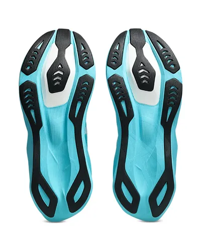 Asics Novablast 6 Scarpe Running Uomo, Energy Aqua/White