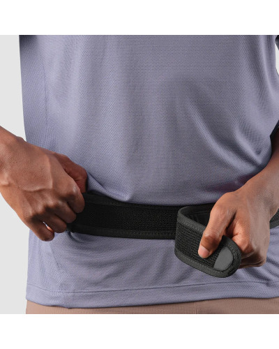 Salomon Cross Belt 2 Marsupio Idrico Running, Black/Ebony (2 Borracce da 400 ml Incluse)