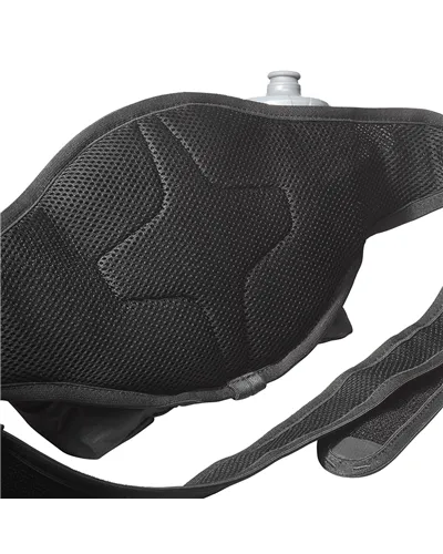 Salomon Cross Belt 2 Marsupio Idrico Running, Black/Ebony (2 Borracce da 400 ml Incluse)