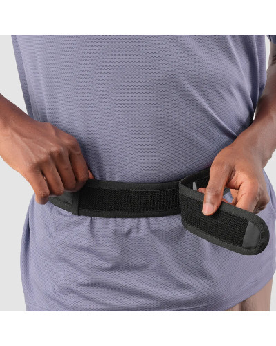 Salomon Cross Belt 1 Running Waist Pack, Black (400 ml Bottle Included)