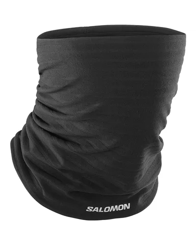 Salomon Warm Neck Gaiter Scadacollo, Deep Black (Taglia Uinca)