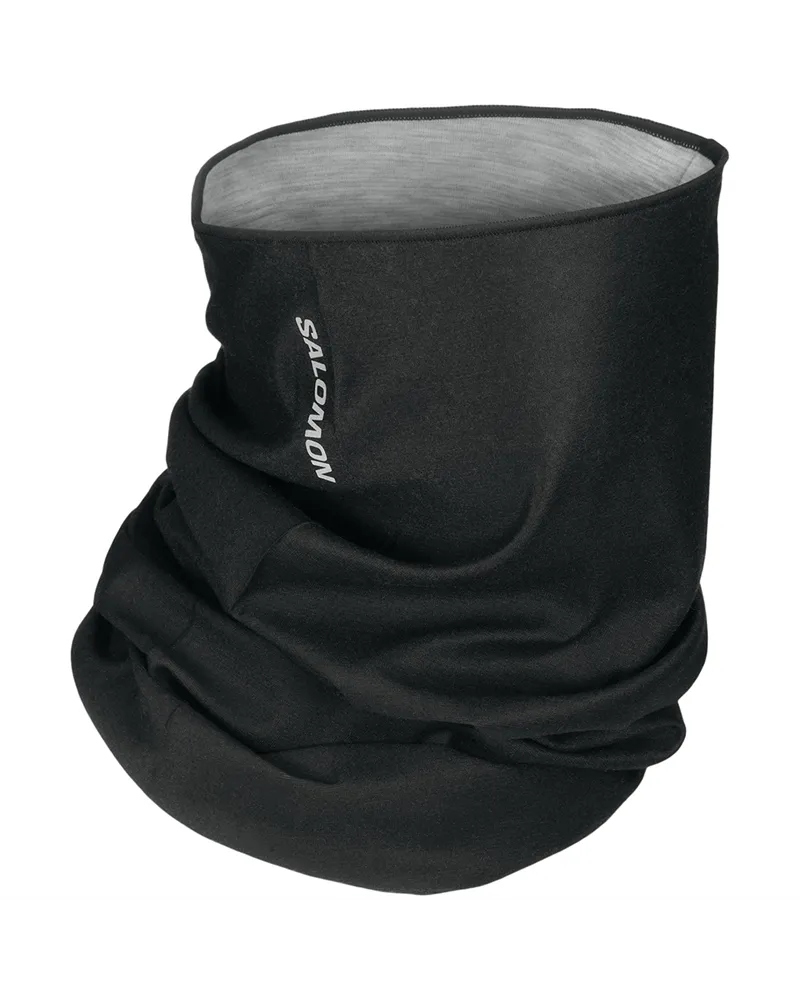 Salomon Neck Gaiter Scadacollo, Deep Black (Taglia Uinca)