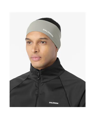 Salomon Sense Aero Headband, Castor Gray (One Size Fits All)