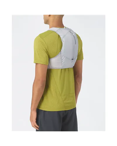 Salomon Hydra Access 4 Zaino Gilet Idrico Running, Alloy/Gray Violet/Spellbound (Soft Flask da 500 ml Inclusa)